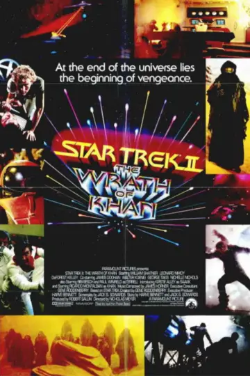 Plakat do filmu "Star Trek II: Gniew Khana" #722354