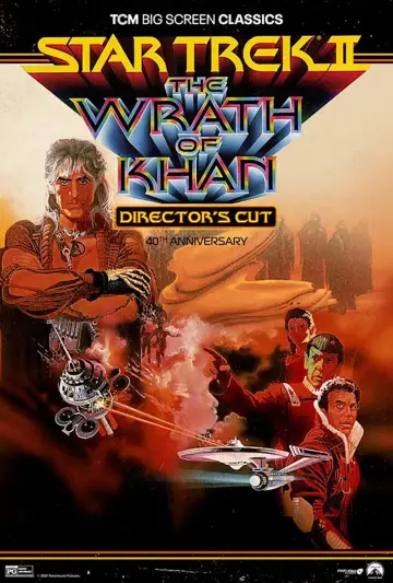 Plakat do filmu "Star Trek II: Gniew Khana" #850852