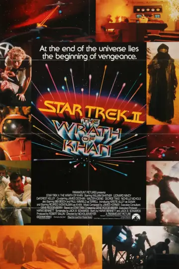 Plakat do filmu "Star Trek II: Gniew Khana" #937470