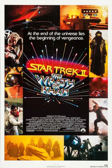 Plakat do filmu "Star Trek II: Gniew Khana" #95774