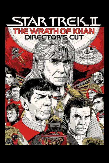 Plakat do filmu "Star Trek II: Gniew Khana" #95776