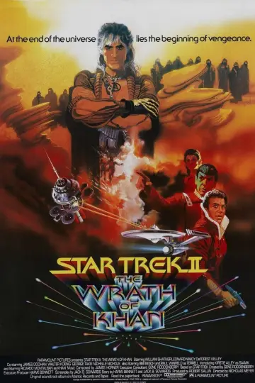Plakat do filmu "Star Trek II: Gniew Khana" #95778