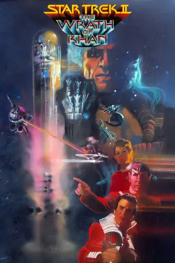 Plakat do filmu "Star Trek II: Gniew Khana" #95781