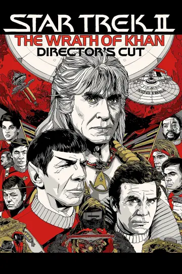Plakat do filmu "Star Trek II: Gniew Khana" #95797