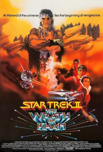 Plakat do filmu "Star Trek II: Gniew Khana" #95803