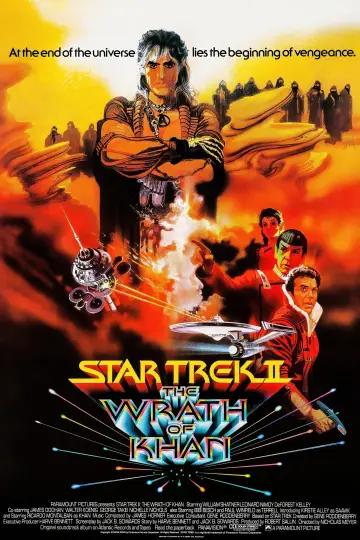 Plakat do filmu "Star Trek II: Gniew Khana" #95806