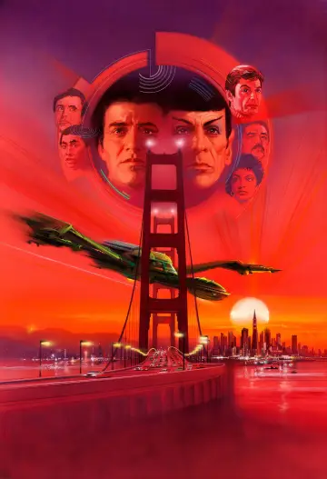 Plakat do filmu "Star Trek IV: Powrót na Ziemię" #235485