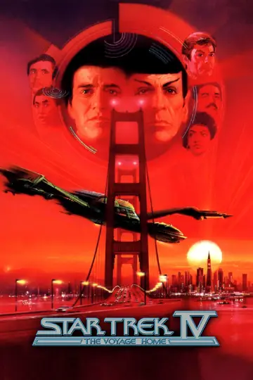 Plakat do filmu "Star Trek IV: Powrót na Ziemię" #444980