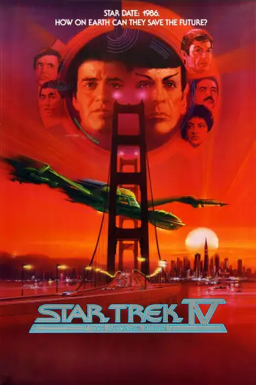 Plakat do filmu "Star Trek IV: Powrót na Ziemię" #71940