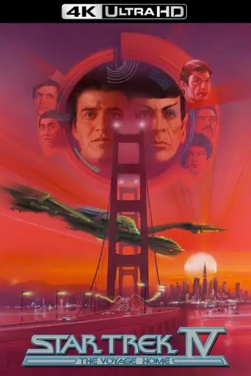 Plakat do filmu "Star Trek IV: Powrót na Ziemię" #71943