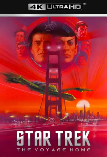 Plakat do filmu "Star Trek IV: Powrót na Ziemię" #71951