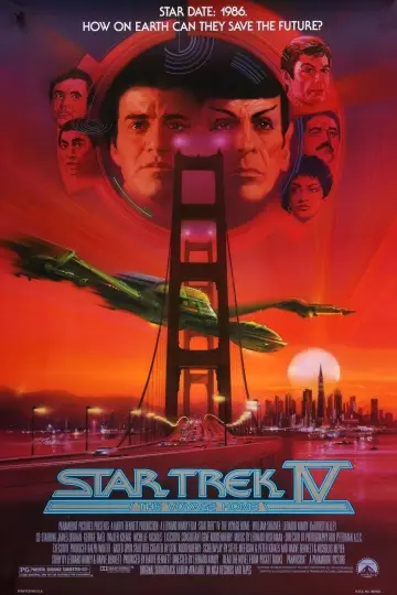 Plakat do filmu "Star Trek IV: Powrót na Ziemię" #71957