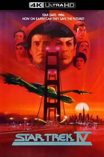 Plakat do filmu "Star Trek IV: Powrót na Ziemię" #71960
