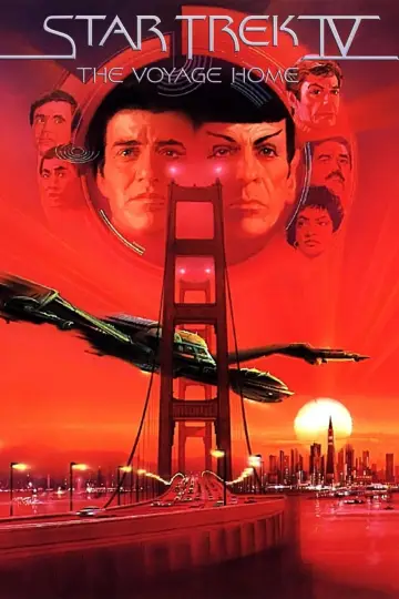 Plakat do filmu "Star Trek IV: Powrót na Ziemię" #71961