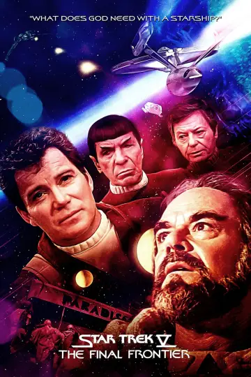 Plakat do filmu "Star Trek V: Ostateczna granica" #82651