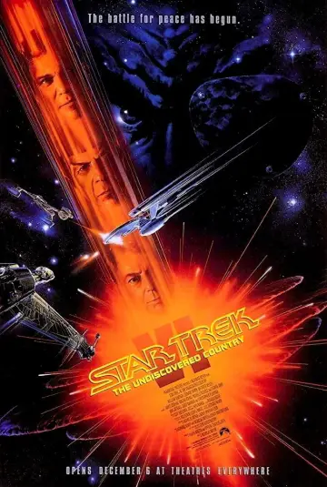 Plakat do filmu "Star Trek VI: Wojna o pokój" #896774