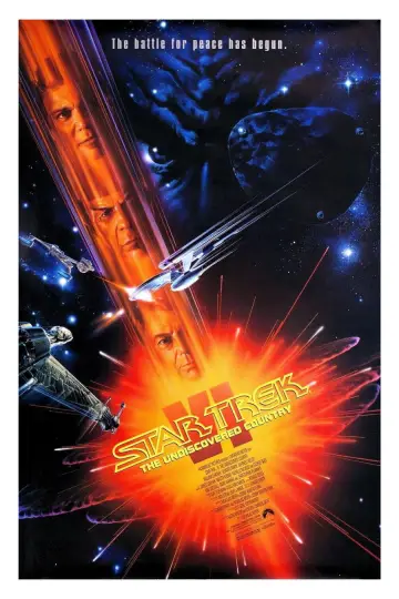 Plakat do filmu "Star Trek VI: Wojna o pokój" #896776