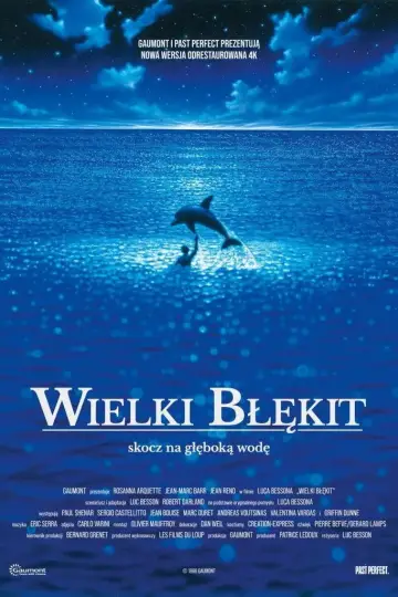 Plakat do filmu "Wielki błękit" #534929