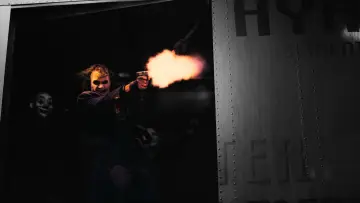 Zasłona do filmu "Mroczny Rycerz" #522334