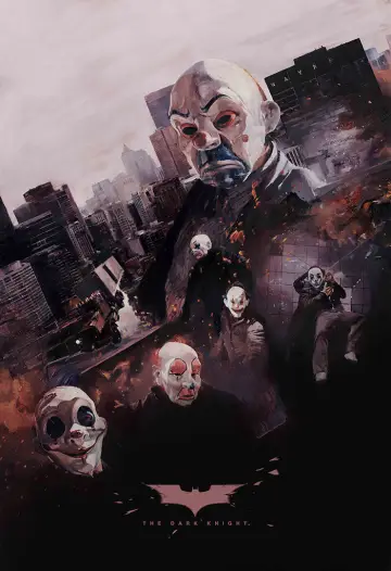 Plakat do filmu "Mroczny Rycerz" #522558