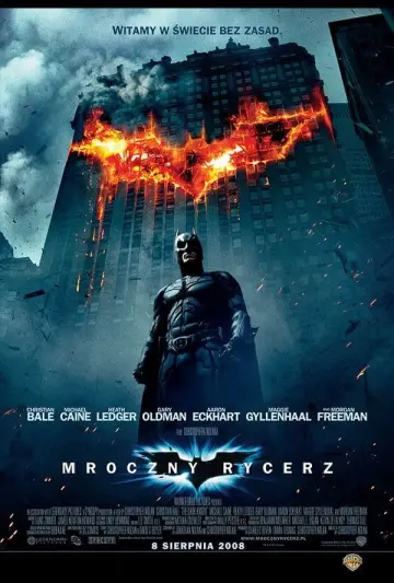 Plakat do filmu "Mroczny Rycerz" #522652