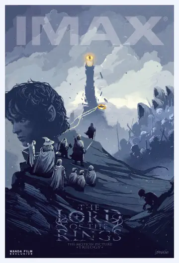 Plakat do filmu "Władca Pierścieni: Drużyna Pierścienia" #11819