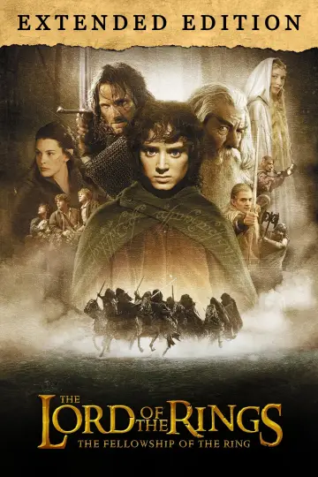 Plakat do filmu "Władca Pierścieni: Drużyna Pierścienia" #11820