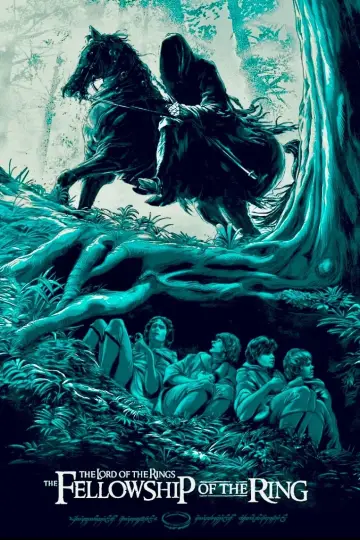 Plakat do filmu "Władca Pierścieni: Drużyna Pierścienia" #11823