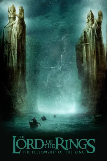 Plakat do filmu "Władca Pierścieni: Drużyna Pierścienia" #11836