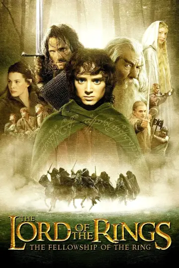Plakat do filmu "Władca Pierścieni: Drużyna Pierścienia" #11841
