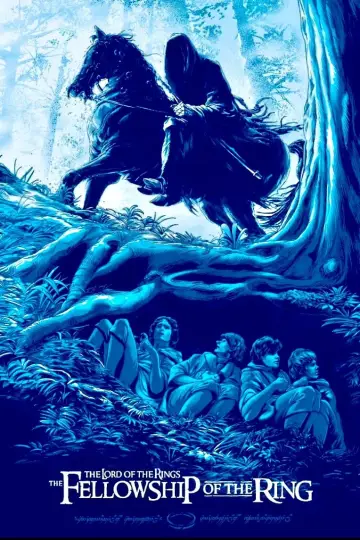 Plakat do filmu "Władca Pierścieni: Drużyna Pierścienia" #11847