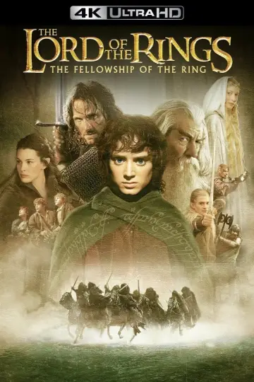Plakat do filmu "Władca Pierścieni: Drużyna Pierścienia" #11860