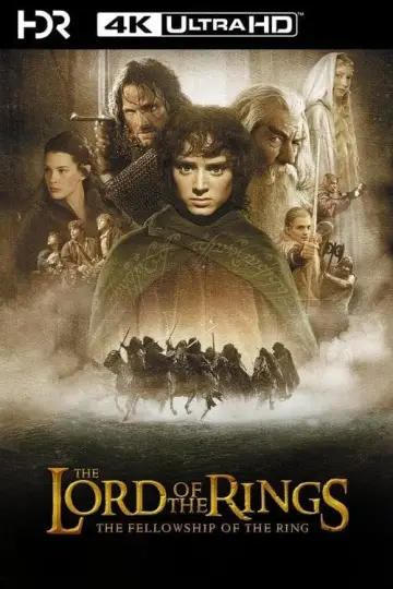 Plakat do filmu "Władca Pierścieni: Drużyna Pierścienia" #11866