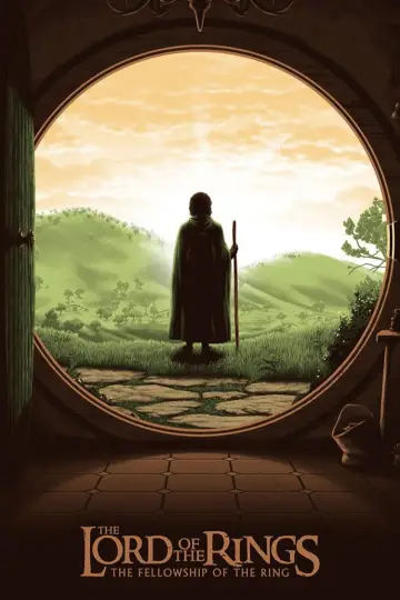 Plakat do filmu "Władca Pierścieni: Drużyna Pierścienia" #1206300