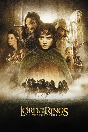 Plakat do filmu "Władca Pierścieni: Drużyna Pierścienia" #1528831