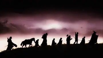 Zasłona do filmu "Władca Pierścieni: Drużyna Pierścienia" #165874