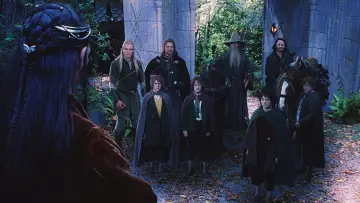 Zasłona do filmu "Władca Pierścieni: Drużyna Pierścienia" #165877