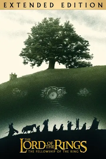 Plakat do filmu "Władca Pierścieni: Drużyna Pierścienia" #165894