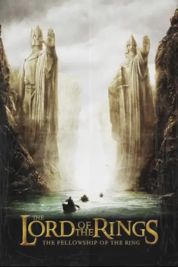 Plakat do filmu "Władca Pierścieni: Drużyna Pierścienia" #413380