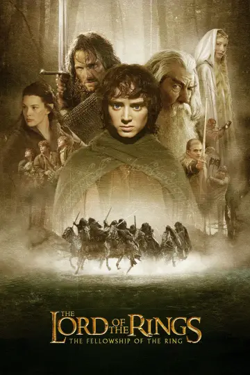Plakat do filmu "Władca Pierścieni: Drużyna Pierścienia" #515670