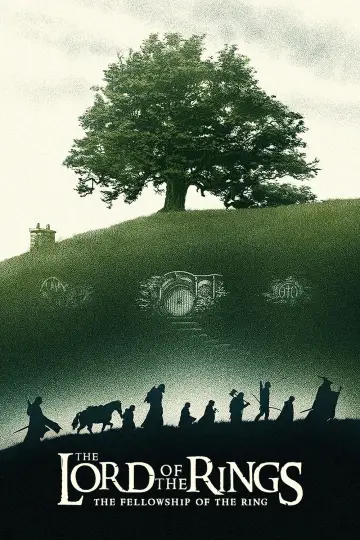 Plakat do filmu "Władca Pierścieni: Drużyna Pierścienia" #515691
