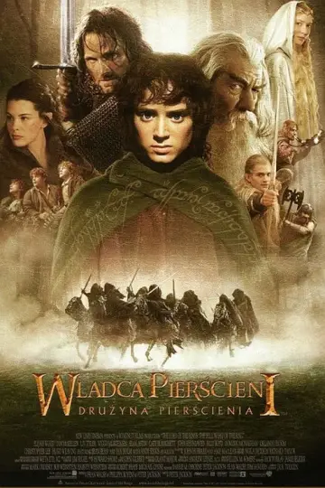 Plakat do filmu "Władca Pierścieni: Drużyna Pierścienia" #515713