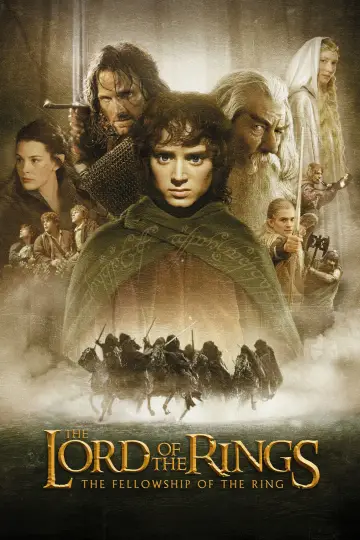 Plakat do filmu "Władca Pierścieni: Drużyna Pierścienia" #515716