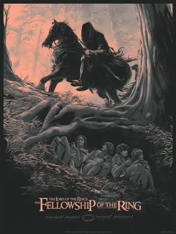 Plakat do filmu "Władca Pierścieni: Drużyna Pierścienia" #515753