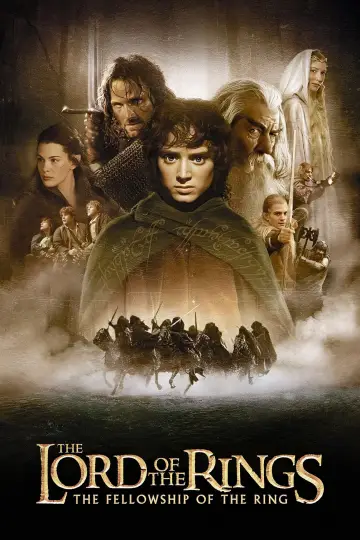Plakat do filmu "Władca Pierścieni: Drużyna Pierścienia" #515804