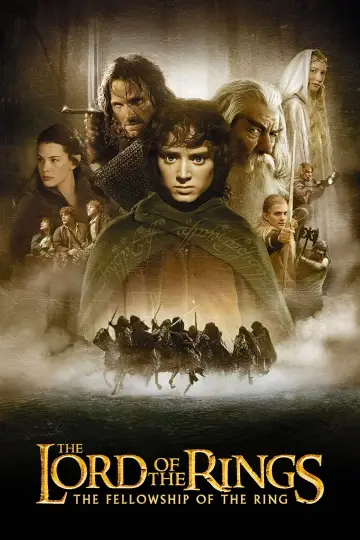 Plakat do filmu "Władca Pierścieni: Drużyna Pierścienia" #515807