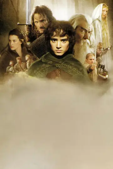 Plakat do filmu "Władca Pierścieni: Drużyna Pierścienia" #515880