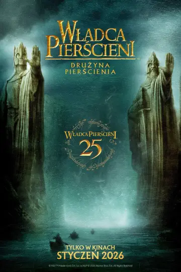 Plakat do filmu "Władca Pierścieni: Drużyna Pierścienia" #515911