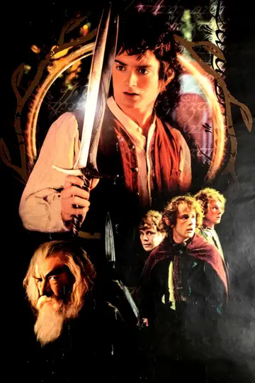 Plakat do filmu "Władca Pierścieni: Drużyna Pierścienia" #515949