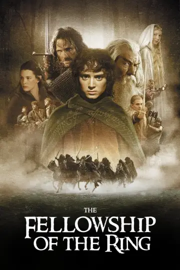Plakat do filmu "Władca Pierścieni: Drużyna Pierścienia" #747860